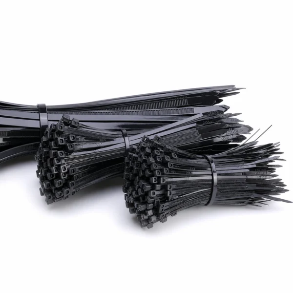 bulk black 3.6mm intermediate cable ties for cable management