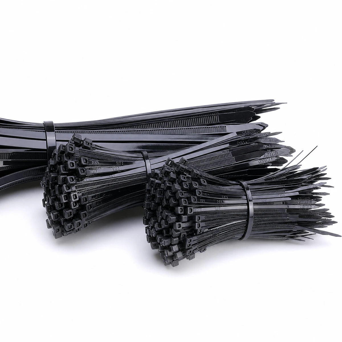 bulk black 3.6mm intermediate cable ties for cable management