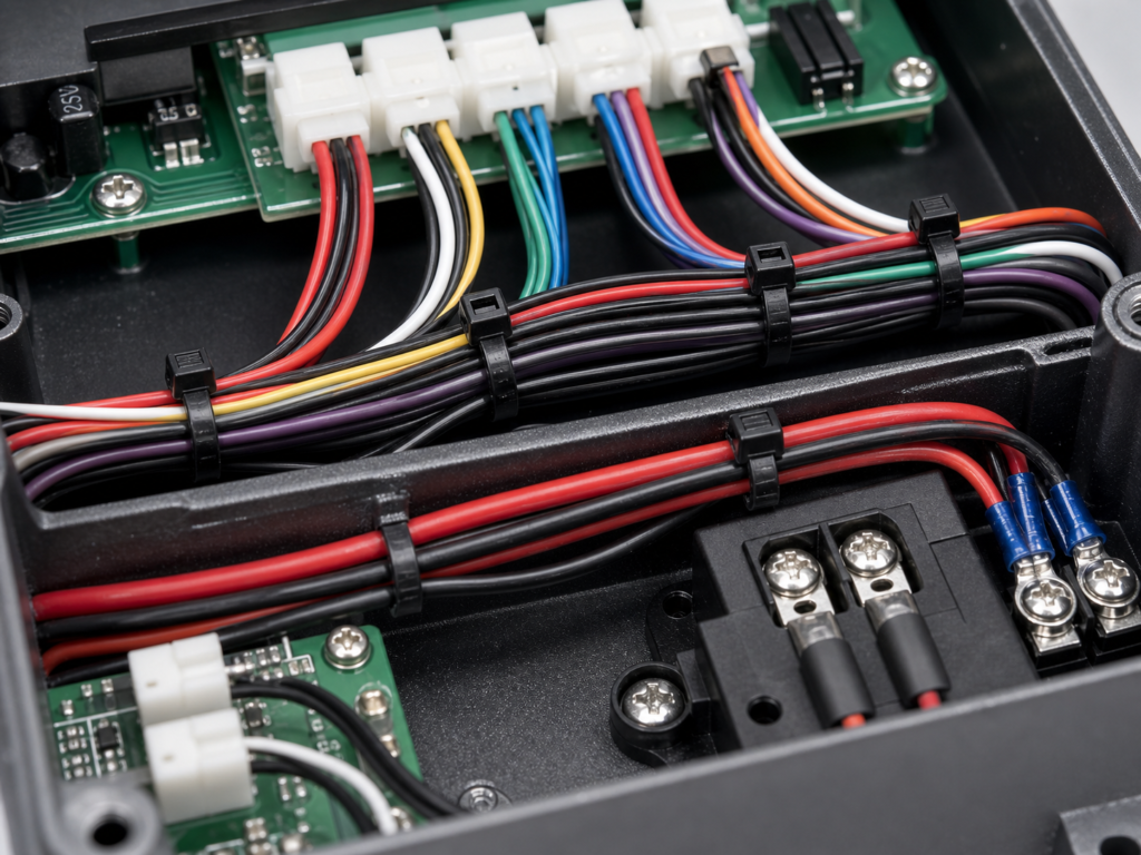 2.5mm mini cable ties used for electronics and small wire bundling