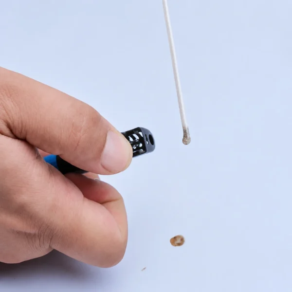 94V-0 grade cable ties shown after flame retardant material test