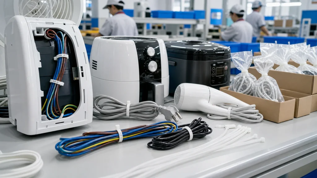 Cable Ties for Appliances used in home appliance wiring and retail packaging
