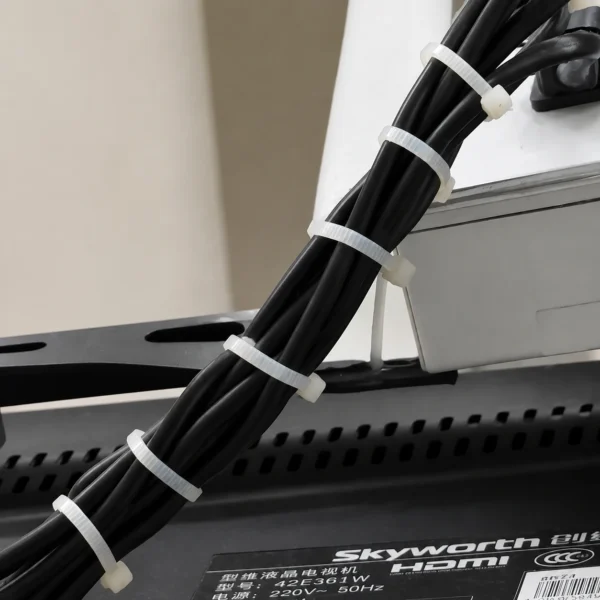 Heat resistant cable ties used for cable management