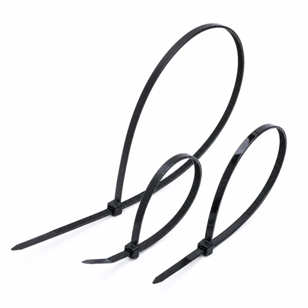4.4mm standard cable ties available in multiple lengths for different cable management needs